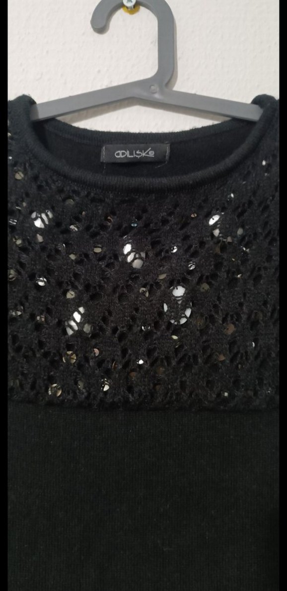 Adil Işık Marka Triko Elbise - Görsel 4