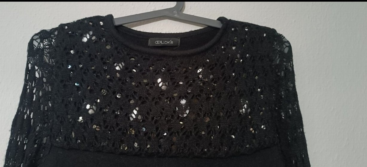 Adil Işık Marka Triko Elbise - Görsel 3