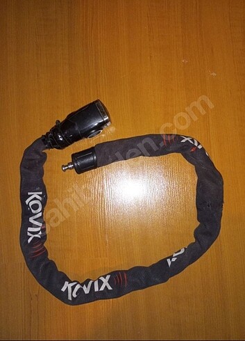 KOVIX KCL8-120 Alarmlı Zincir Kilit