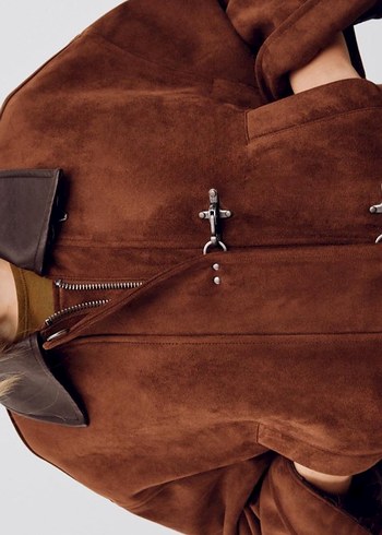 Süet ceket - Görsel 8