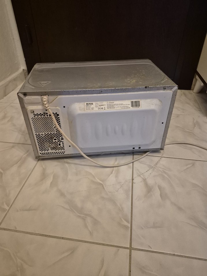 Altus Gri Mini Fırın - Görsel 5