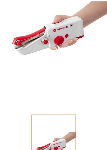 Singer Mini El Dikiş Makinesi Beyaz - Görsel 2