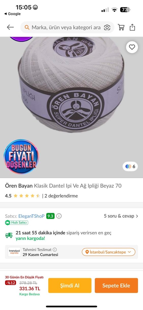 Beyaz Nakış İpliği Topları - Görsel 2