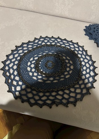 Gotik Tarzda Siyah Örgü Dekoratif Motif - Görsel 3