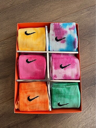 Nike 6 lı çorap