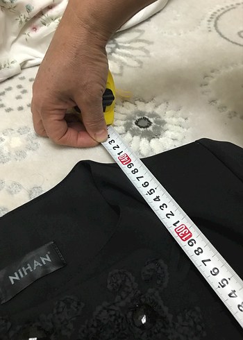 Düğmeli Siyah Uzun Kollu  Elbise ölçülerini isteyene atarım - Görsel 11