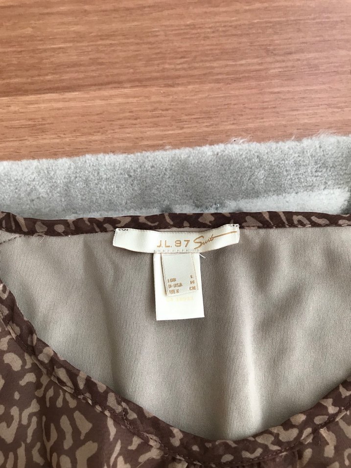 Dantel Detaylı Kahverengi Bohem Elbise - Görsel 4