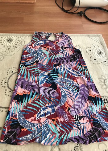 Renkli Batik Desenli Tunik