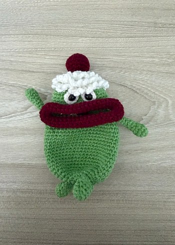 Renkli Örgü Anahtarlık-Kulaklık kılıfı - Görsel 2