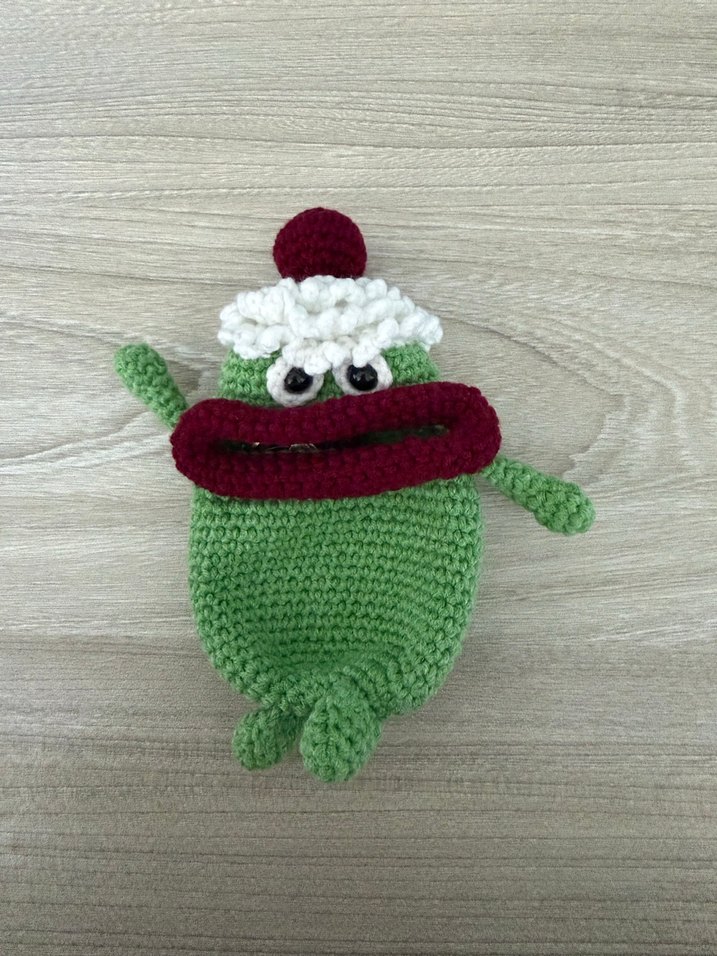 Renkli Örgü Anahtarlık-Kulaklık kılıfı - Görsel 2