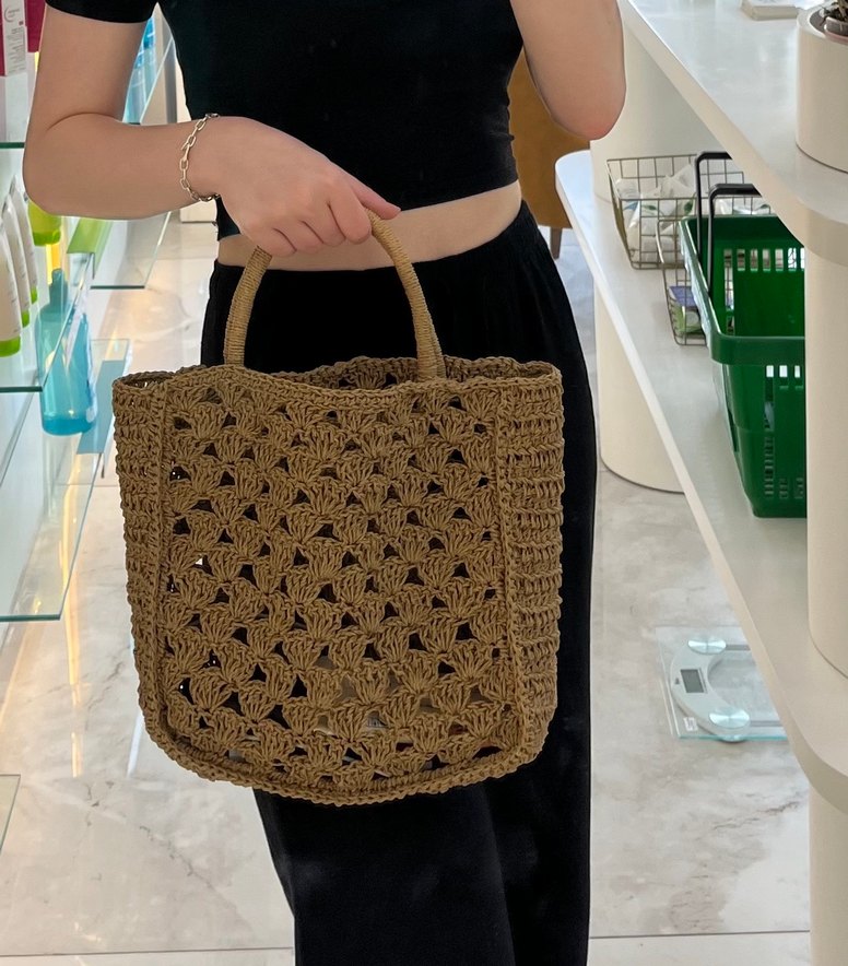 Bohem Örgü Kadın Çanta - Görsel 2