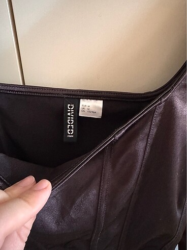 H&M HM saten elbise