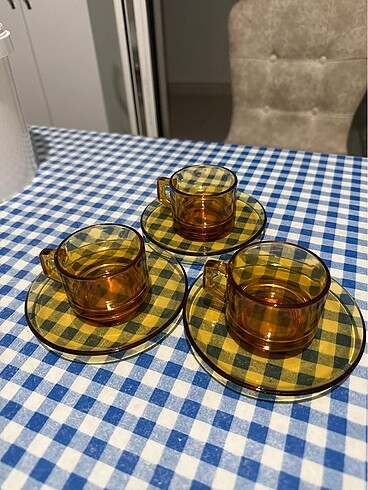 Vintage antika fincan takımı