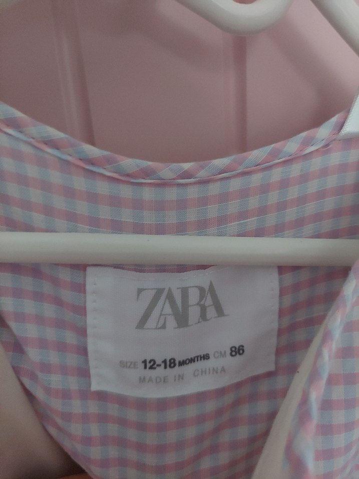 Pembe Düğmeli Kız Ceketi - Görsel 2