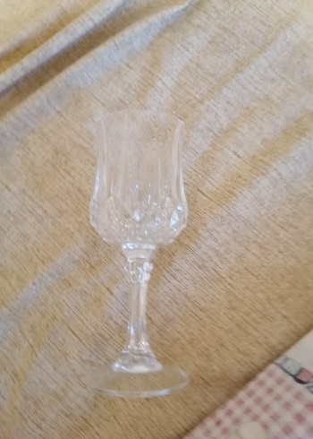 Beyaz Ayaklı Kristal Kadeh 5 adet - Görsel 5