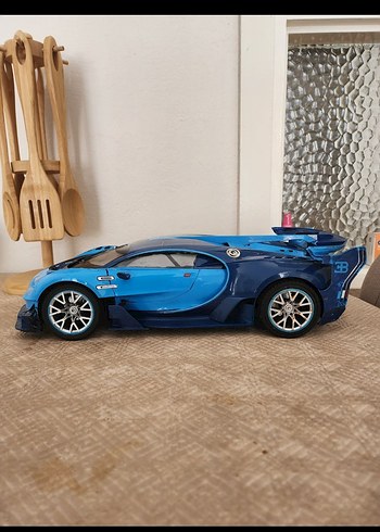 Koyu Mavi Oyuncak Araba - Görsel 8