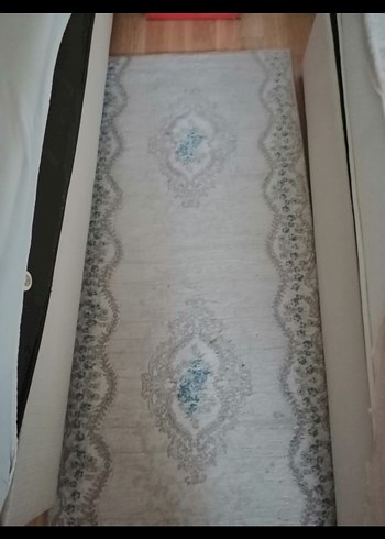 Bej Bohem Tarzı Baskılı Halı - Görsel 2