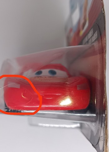  Beden Renk Disney Pixar Cars - Şimşek McQueen