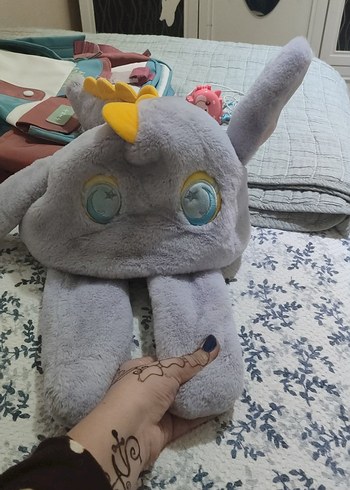 kulaklı çocuk şapkası - Görsel 4