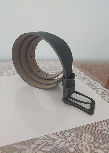 Minimalist Siyah Erkek Kemer - Görsel 2