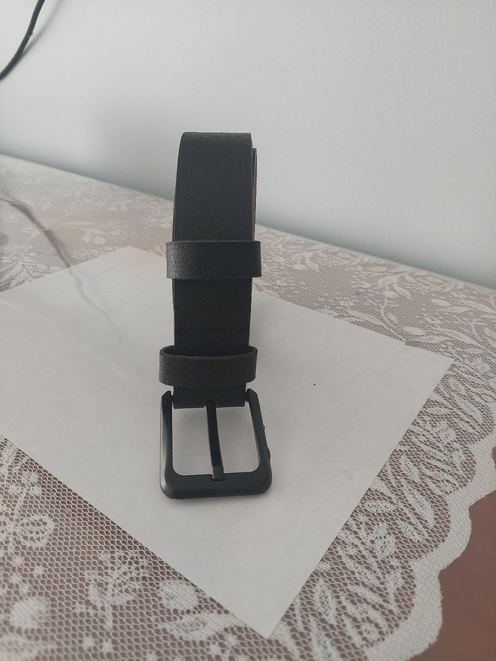 Minimalist Siyah Erkek Kemer - Görsel 5