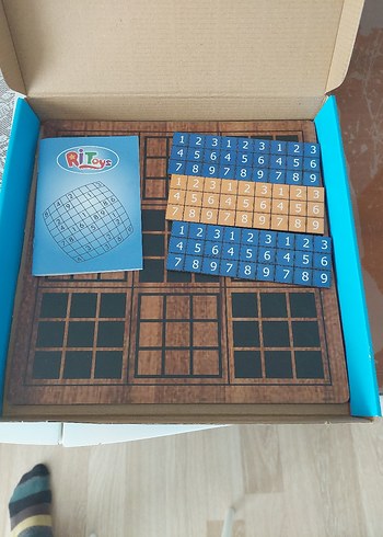 Ahşap Sudoku Zeka Mantık Strateji Oyunu - Görsel 3