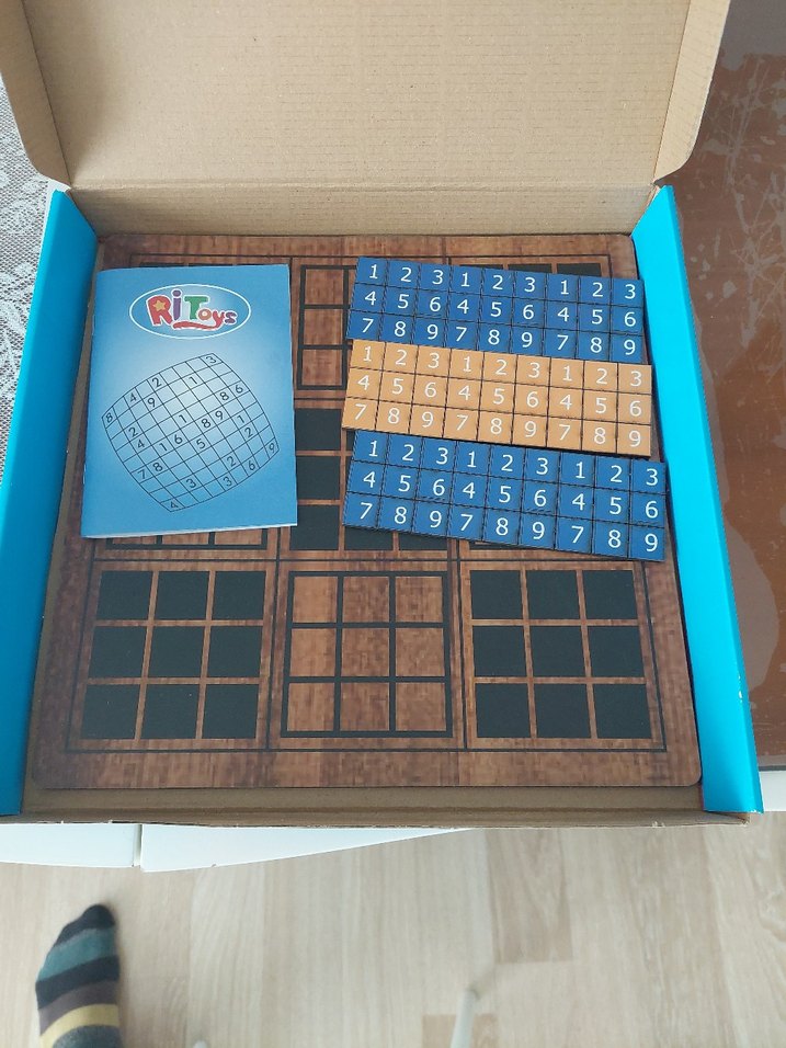 Ahşap Sudoku Zeka Mantık Strateji Oyunu - Görsel 3