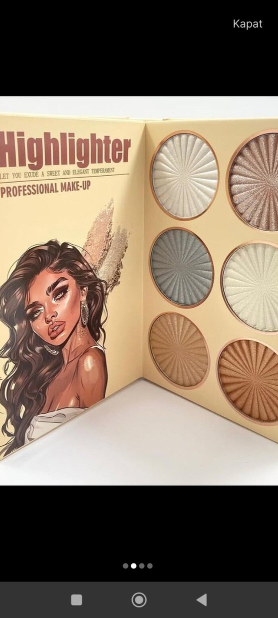 Bej Profesyonel Göz Farı Paleti - Görsel 4