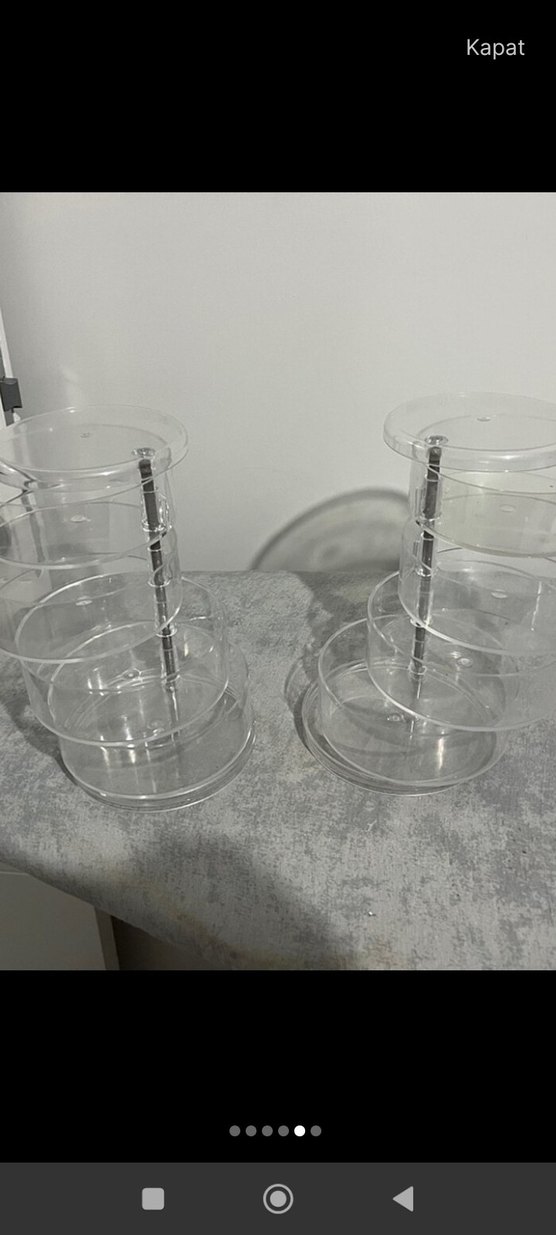 Şeffaf Makyaj Organizeri - Görsel 2