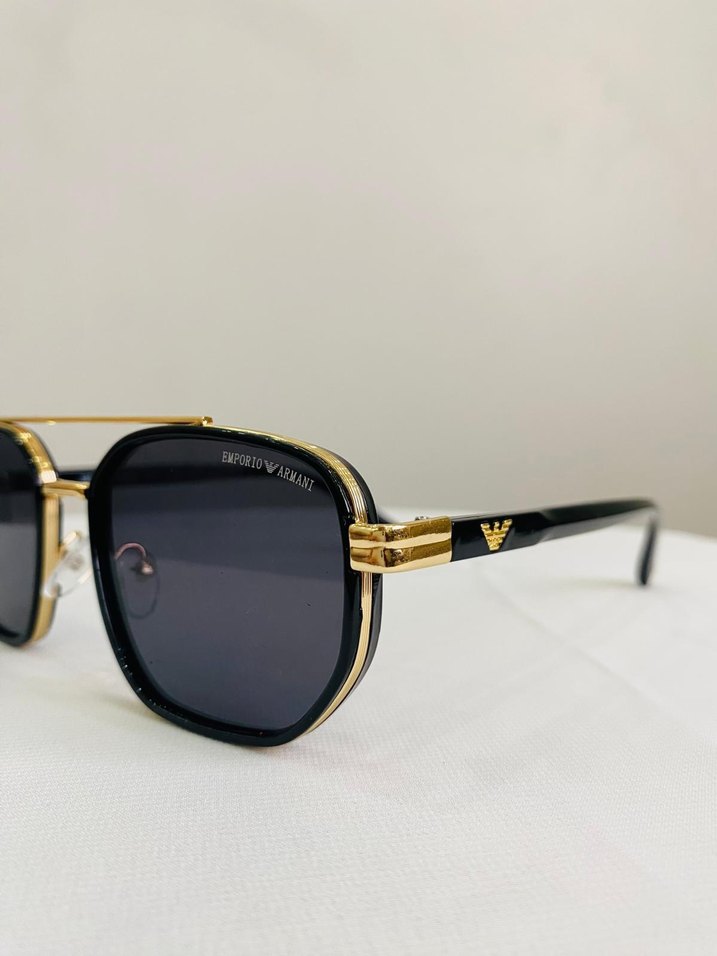 Erkek Klasik Siyah Güneş Gözlüğü - Görsel 3