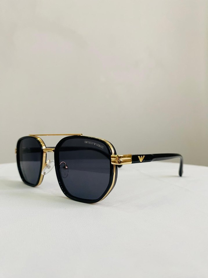 Erkek Klasik Siyah Güneş Gözlüğü - Görsel 4