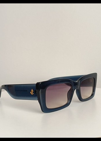 Jimmy Choo Lacivert Parlak Kadın Güneş Gözlüğü - Görsel 3