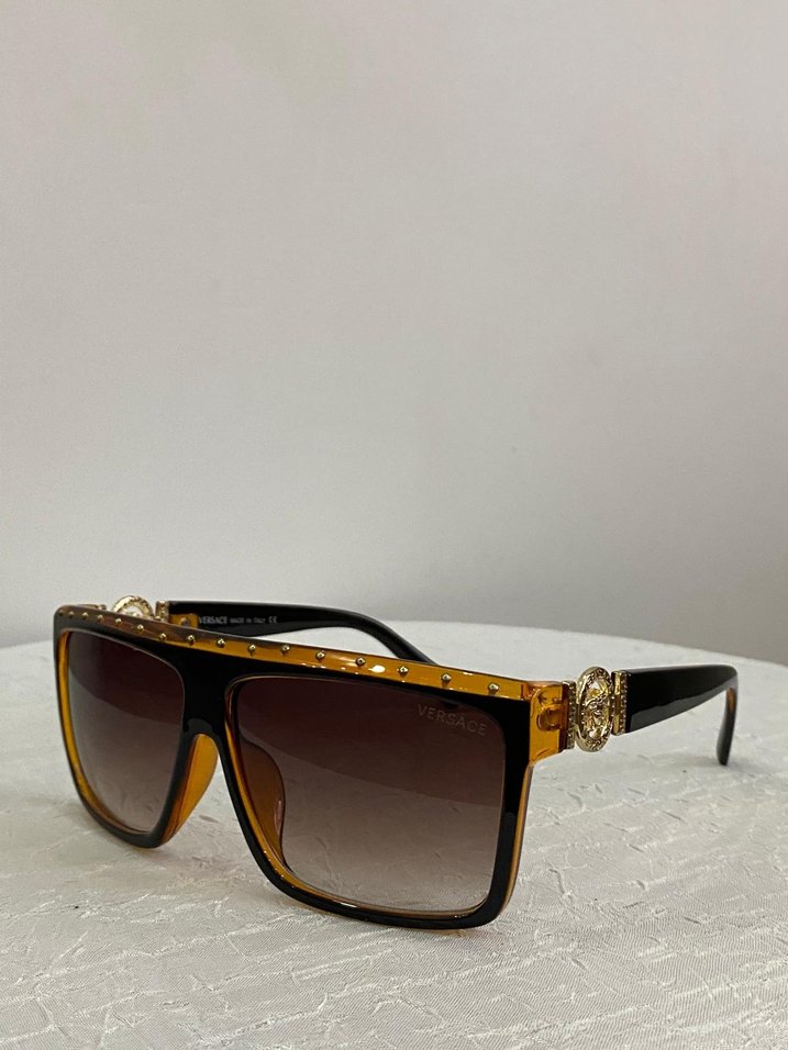 Versace Kahverengi Kemerli Kadın Güneş Gözlüğü - Görsel 2