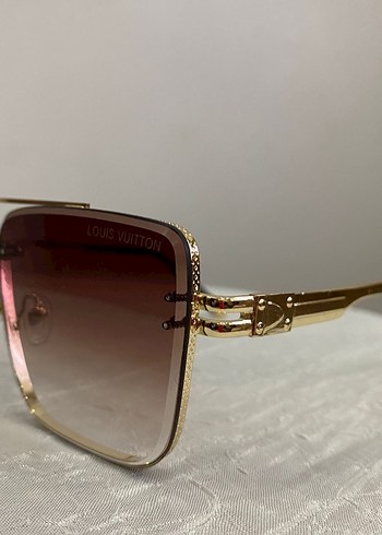 Klasik Şeffaf Kahverengi Kadın Güneş Gözlüğü - Görsel 2