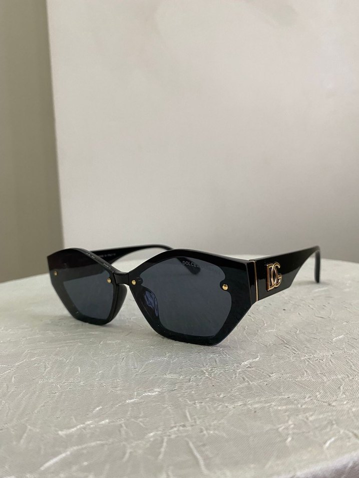 Klasik Siyah Gotik Kadın Güneş Gözlüğü - Görsel 3