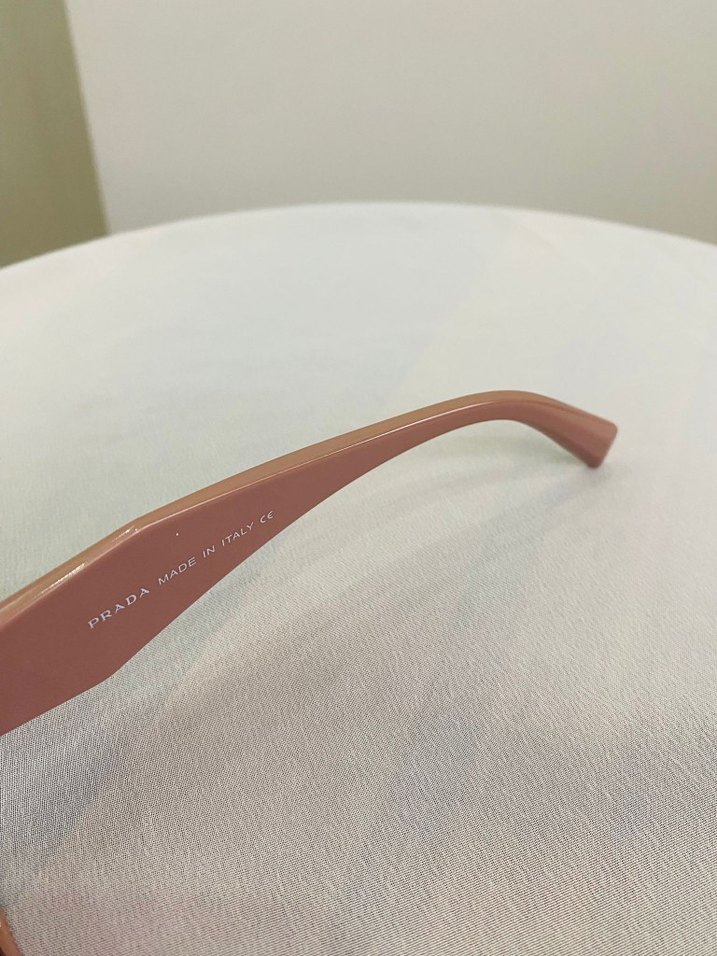Bej Prada Kadın Gözlüğü, Pastel Tonlar - Görsel 5