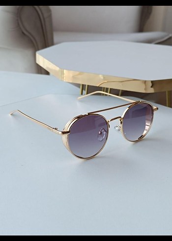 Altın Renk Dior Kadın Güneş Gözlüğü - Görsel 4