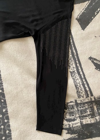 Uzun Siyah abiye Elbise - Görsel 3