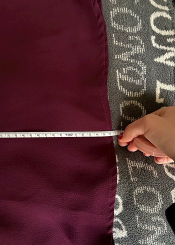 Bordo Uzun Kollu Salaş Kadın Tunik - Görsel 6