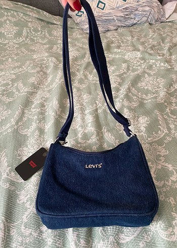 Levis Lacivert Kot Omuz Cantasi
