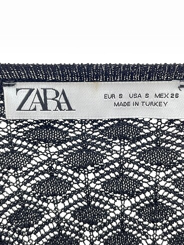 s Beden siyah Renk Zara Bluz %70 İndirimli.