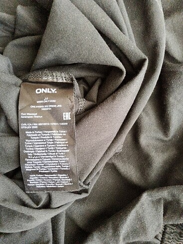 Siyah penye elbise - Görsel 7