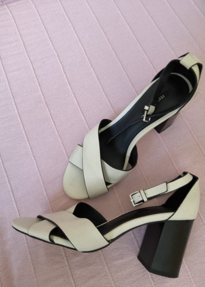 Bej Kadın Ayakkabı 38 Numara - Görsel 2