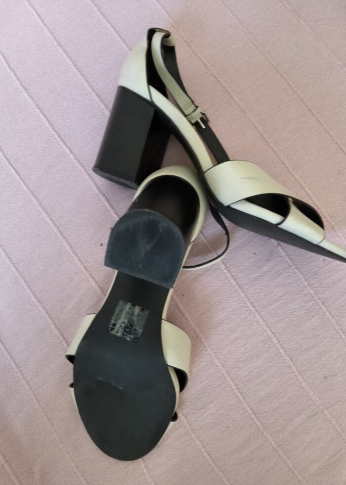 Bej Kadın Ayakkabı 38 Numara - Görsel 3