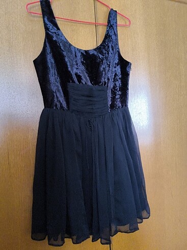 Siyah abiye elbise - Görsel 7