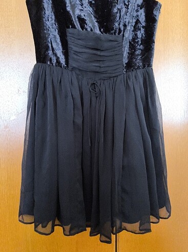 Siyah abiye elbise - Görsel 8