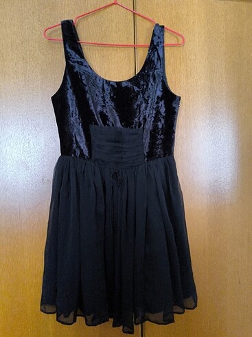 Siyah abiye elbise - Görsel 9