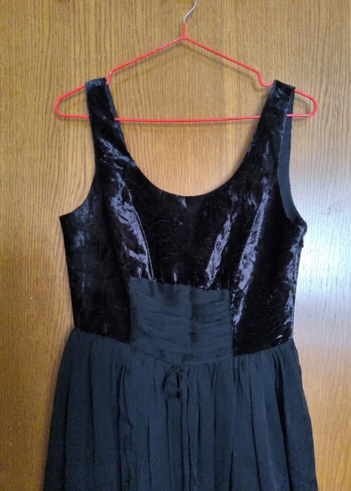 Siyah abiye elbise - Görsel 2