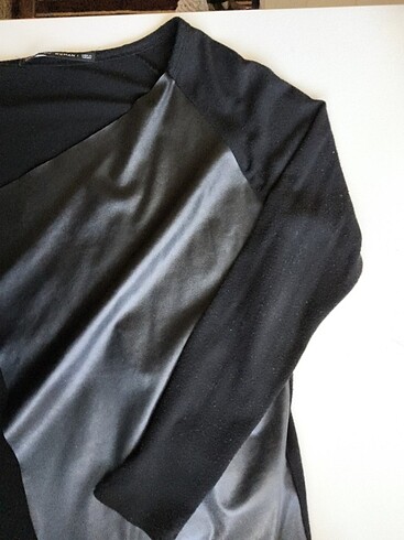 Zara Baharlık siyah hırka  - Görsel 7