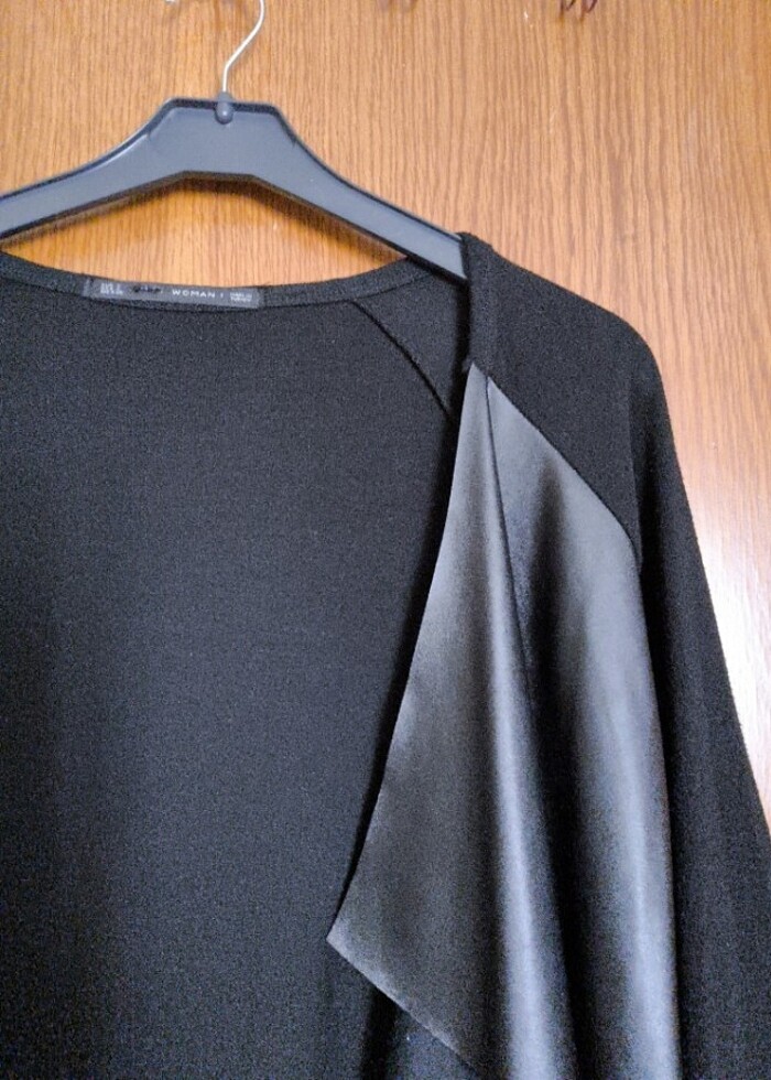 Zara Baharlık siyah hırka  - Görsel 2